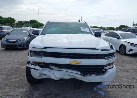 2018 Chevrolet Silverado 1500 Custom из США, поврежденный, VIN 3GCPCPEC3JG452670